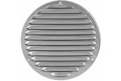Kratka wentylacyjna metalowa okrągła Ø200 mm szara - MR200P
