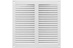 Kratka metalowa 200x200mm biała - MR2020