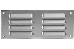 Kratka wentylacyjna metalowa prostokątna 260 x 105 mm stal nierdzewna - MR26105i