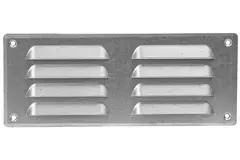 Kratka wentylacyjna metalowa prostokątna 260 x 105 mm sinc - MR26105Zn