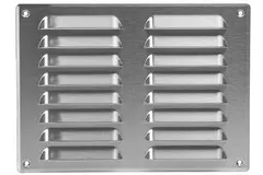 Kratka wentylacyjna metalowa prostokątna 260 x 190 mm stal nierdzewna - MR2619i
