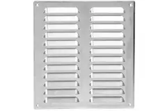 Kratka wentylacyjna metalowa prostokątna 260 x 280 mm aluminiowa - MR2628Al