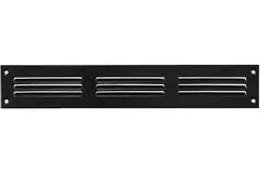 Kratka metalowa 300x50mm czarna - MR305M