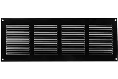 Kratka metalowa 400x150mm czarna - MR4015M