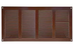 Kratka metalowa 400x200mm brązowa - MR4020B