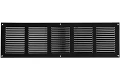 Kratka metalowa 500x150mm czarna - MR5015M