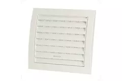 Kratka ścienna regulowana 150x150 biała - N10R