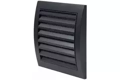 Kratka ścienna 150 x 150 mm antracytowa - N10A
