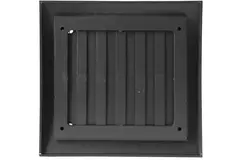 Kratka ścienna regulowana 150 x 150 mm antracyt - N10RA