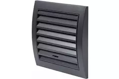 Kratka ścienna regulowana 150 x 150 mm antracyt - N10RA