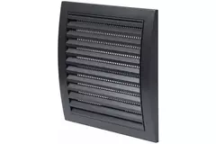 Kratka ścienna 190 x 190 mm antracyt - N12A