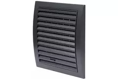 Kratka ścienna regulowana 190 x 190 mm antracyt - N12RA