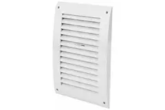 Kratka ścienna regulowana 250 x 170 mm biała - N25R