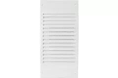 Kratka ścienna 300x140 mm biała - N30