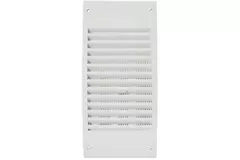 Kratka ścienna regulowana 300x140 mm biała - N30R