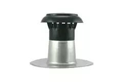 Płyta dachowa wentylacyjna z nakładką z tworzywa sztucznego Ø 110-125 mm