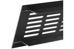 Listwa przypodłogowa aluminiowa - czarny L=300mm x H=40mm -RA430B