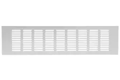 Listwa przypodłogowa aluminiowa - srebrna L=400mm x H=100mm -RA1040S