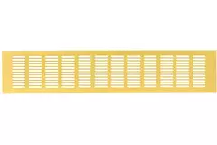 Listwa przypodłogowa aluminiowa - złota L=500mm x H=100mm -RA1050G