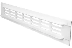 Listwa przypodłogowa aluminiowa - biała L=300mm x H=40mm -RA430
