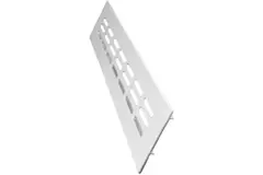 Listwa przypodłogowa aluminiowa - biała L=300mm x H=40mm -RA430