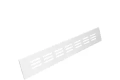 Listwa przypodłogowa aluminiowa - biała L=300mm x H=40mm -RA430