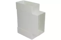 Trójnik prostokątny plastikowy 110 x 55 - KT