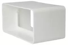 Łącznik prostokątny plastikowy 110 x 55 - KS