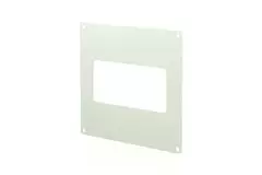 Kołnierz ścienny prostokątny plastikowy 110 X 55 mm - KF