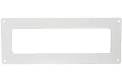 Prostokątny kołnierz ścienny plastikowy 220 X 55 mm - KF25