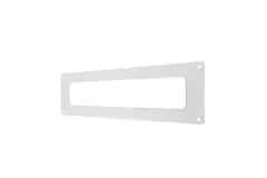 Prostokątny kołnierz ścienny plastikowy 220 X 55 mm - KF25