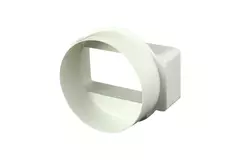 Redukcja prostokątna plastikowa Ø 100 mm - 110 x 55 - KSD1