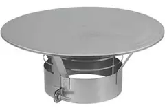 Daszek przeciwdeszczowy z siatką średnica 300 mm I316L (D0,5)