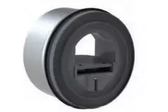 Okrągły regulator stałego przepływu - 160mm - Przepływ powietrza 100 m3/h - RDR 160 50 100
