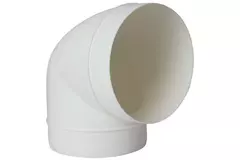 Okrągła plastikowa 90 ° kolano średnica : 150 mm AL150-90