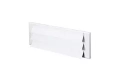 Zewnętrzna kratka ścienna natynkowa 300mm x 100mm BIAŁA