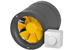 Wentylator kanałowy Ruck® Etamaster z silnikiem EC - 220 m³/h -Ř 125 mm + regulator PWM