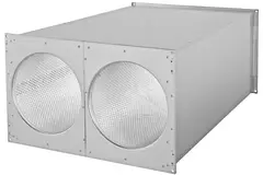 Tłumik kanałowy Ruck® 600x350 - SDE 6035 L02