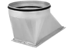 Kanał/rura przejściowa Ruck® - 500x200 - Ø315 z uszczelką gumową - UKR 1050 315