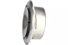 RVS ventilatie toevoer ventiel Ø 125 mm met montagebus - DVS-PY125