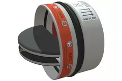 Brandklep rond 160 rook- en brandwerend (vlinderklep) SC60-COSMO-160