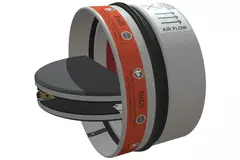 Brandklep rond 160 rook- en brandwerend (vlinderklep) SC60-COSMO-160