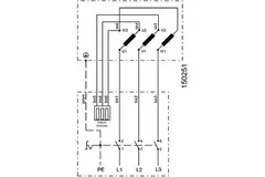 Wylot spalin z wentylatora dachowego poziomy - DHN 355 D4 F4 30