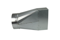 Adapter 220x80 mm do średnicy 125 mm dla kanałów