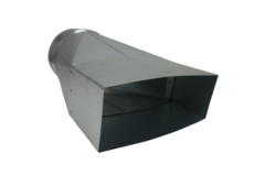 Adapter 220x80 mm do średnicy 125 mm dla kanałów