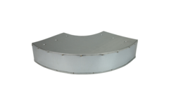 Kolanko 90 stopni 220x80 mm poziome do przewodów
