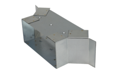 Przyłącze boczne 220x80 mm dla rury spalinowej