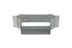 Przyłącze boczne 220x80 mm dla rury spalinowej
