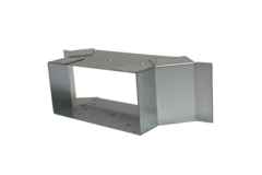 Przyłącze boczne 220x80 mm dla rury spalinowej