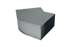 Kolanko 45 stopni 220x80 mm poziome do przewodów